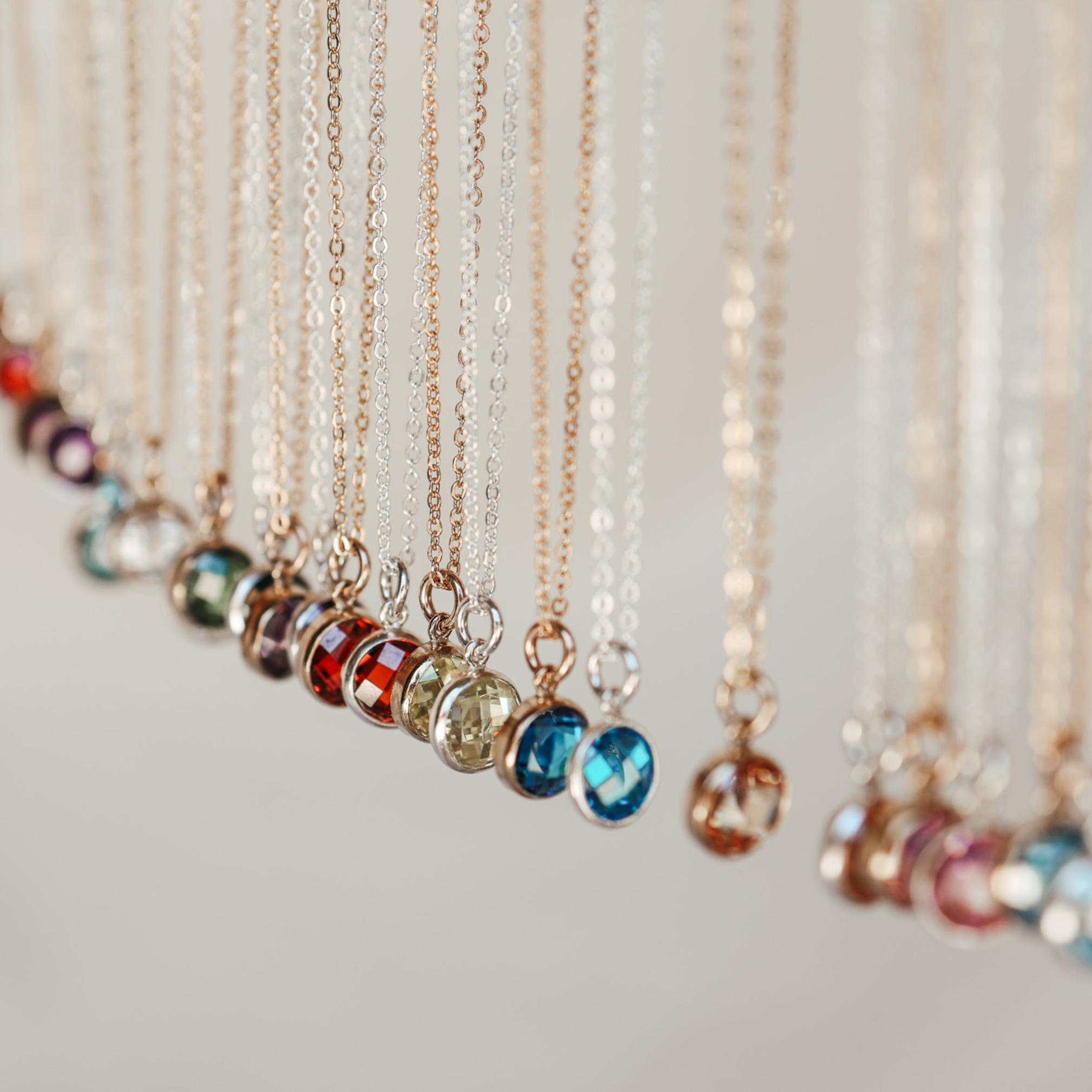 Personalised jewellery – handmade jewellery – KBN jewellery – Australian made jewellery – crystal pendant – birthstone drop necklace – birthstone pendant for necklace – crystal birthstone drop – birthstone jewellery –blue stone pendant – light blue birthstone for necklace – March birthstone pendant – March birthstone drop