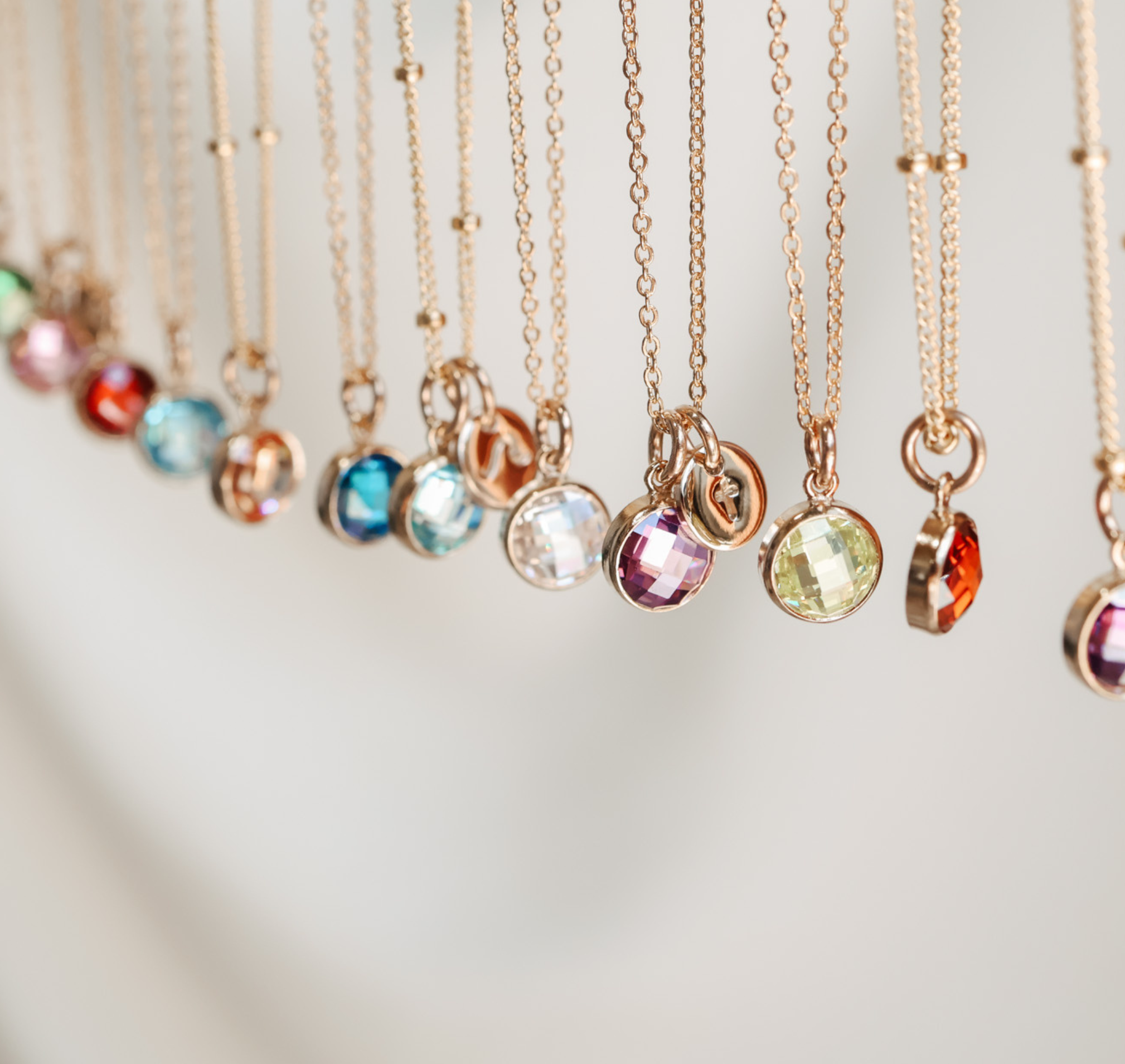 Personalised jewellery – handmade jewellery – KBN jewellery – Australian made jewellery – crystal pendant – birthstone drop necklace – birthstone pendant for necklace – crystal birthstone drop – birthstone jewellery – purple stone pendant – dark purple birthstone for necklace – February birthstone pendant – February birthstone drop