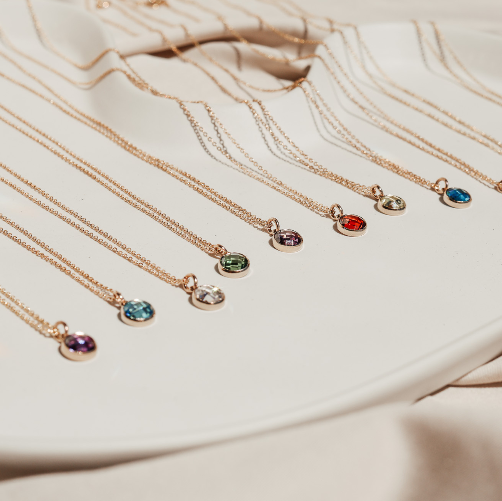 Personalised jewellery – handmade jewellery – KBN jewellery – Australian made jewellery – crystal pendant – birthstone drop necklace – birthstone pendant for necklace – crystal birthstone drop – birthstone jewellery – diamond stone pendant – clear birthstone for necklace – April birthstone pendant – April birthstone drop