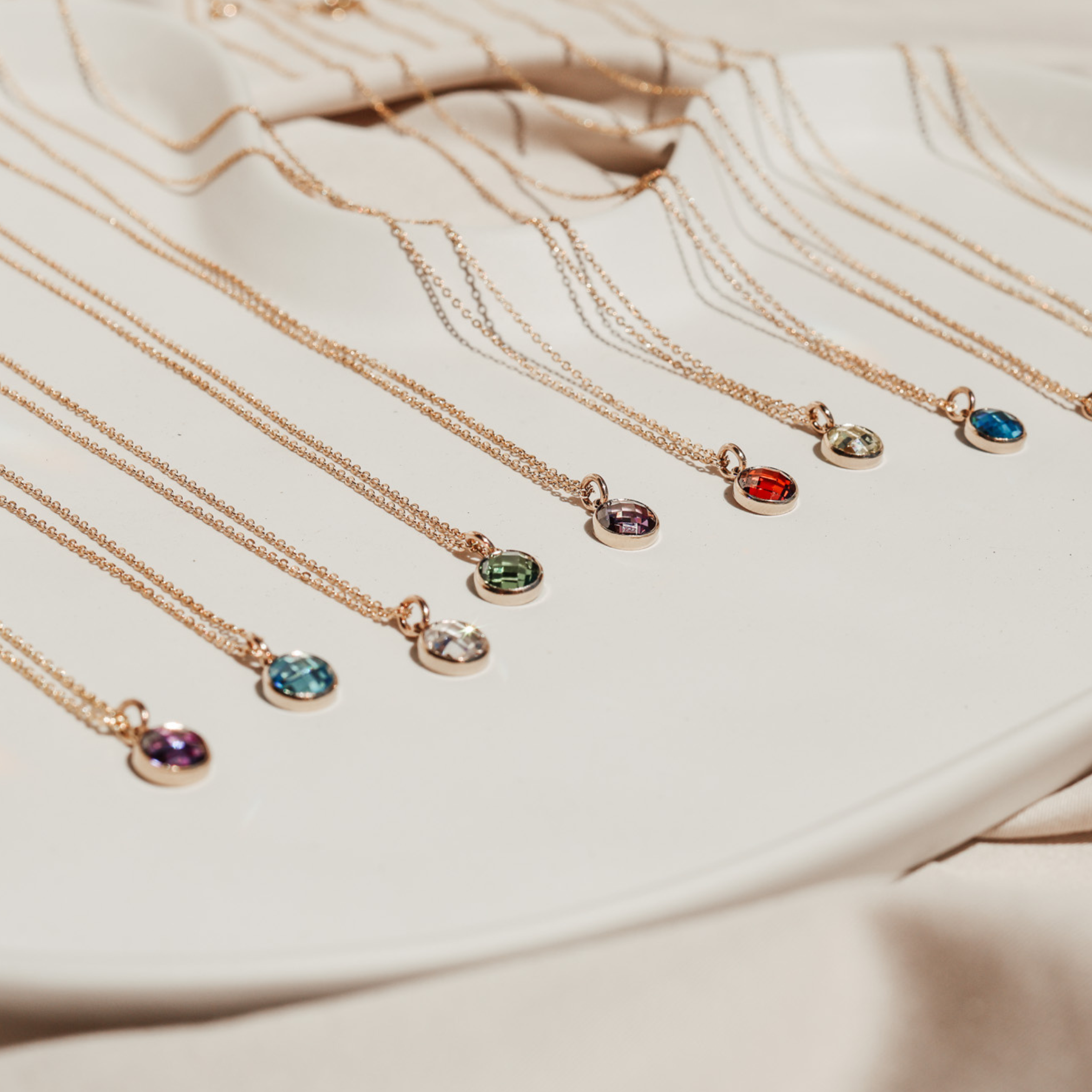 Personalised jewellery – handmade jewellery – KBN jewellery – Australian made jewellery – crystal pendant – birthstone drop necklace – birthstone pendant for necklace – crystal birthstone drop – birthstone jewellery – diamond stone pendant – clear birthstone for necklace – April birthstone pendant – April birthstone drop