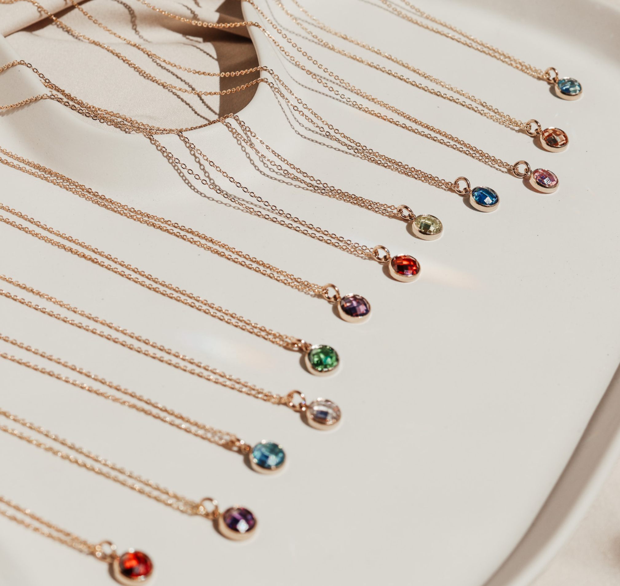 Personalised jewellery – handmade jewellery – KBN jewellery – Australian made jewellery – crystal pendant – birthstone drop necklace – birthstone pendant for necklace – crystal birthstone drop – birthstone jewellery –green stone pendant – dark purple birthstone for necklace – June birthstone pendant – June birthstone drop