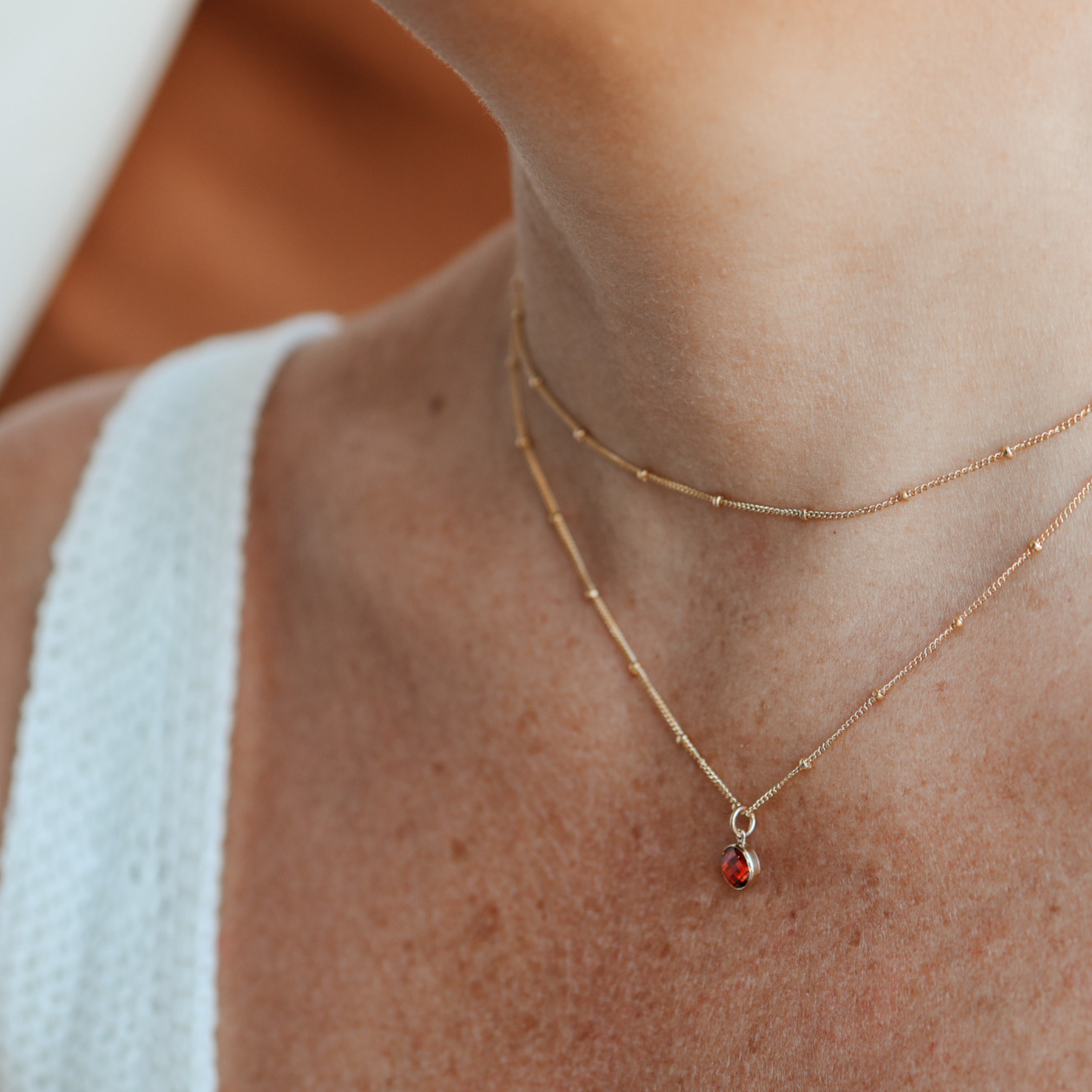 Personalised jewellery - KBN Jewellery - handmade jewellery – custom jewellery gifts – dainty necklace – stacking necklace – layering necklace – simple chain – affordable jewellery – Australian made jewellery