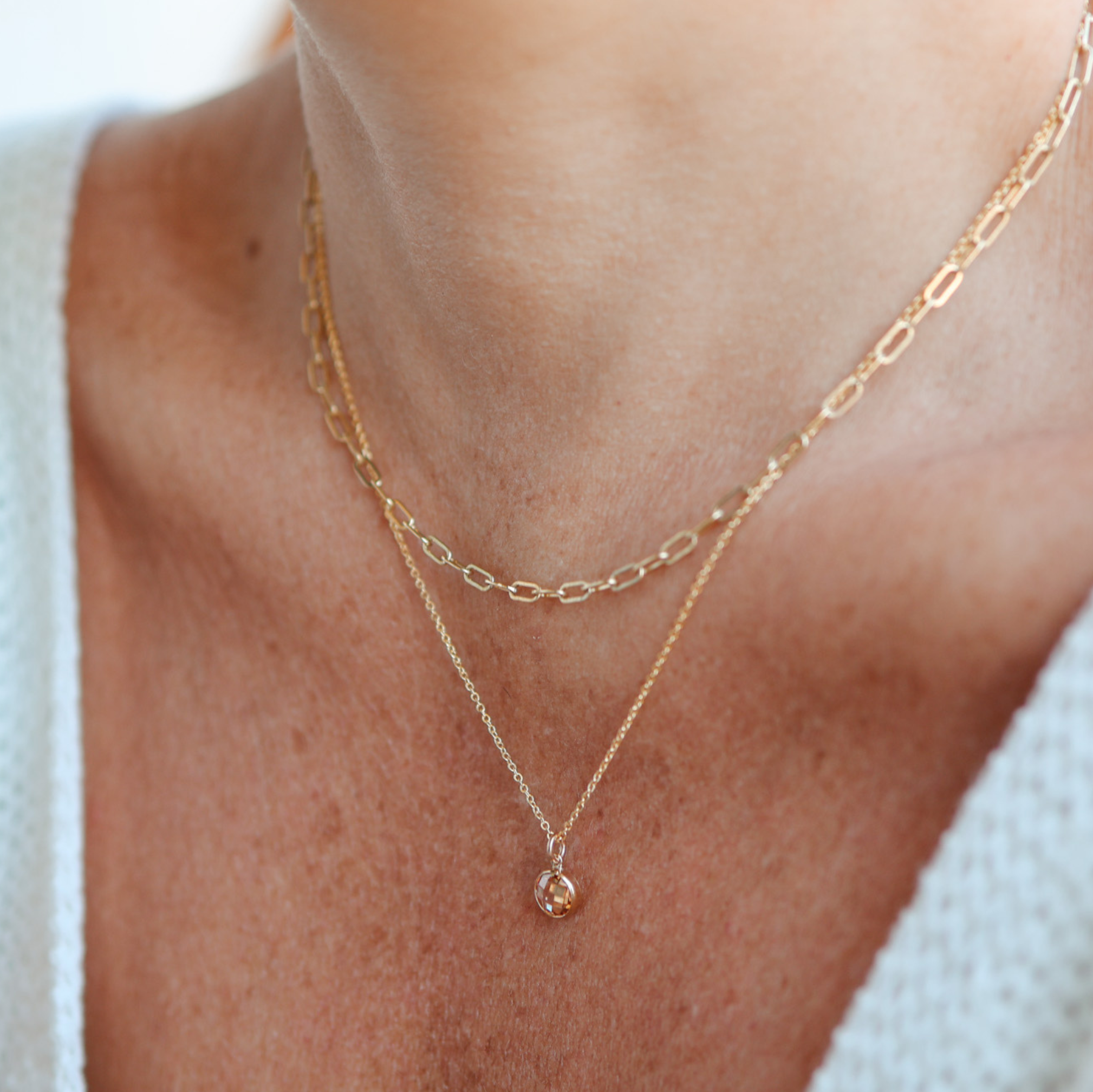 Personalised jewellery - KBN Jewellery - handmade jewellery – Personalised Jewellery gifts – Dainty jewellery – layering necklace – linked chain – linked necklace – layering
