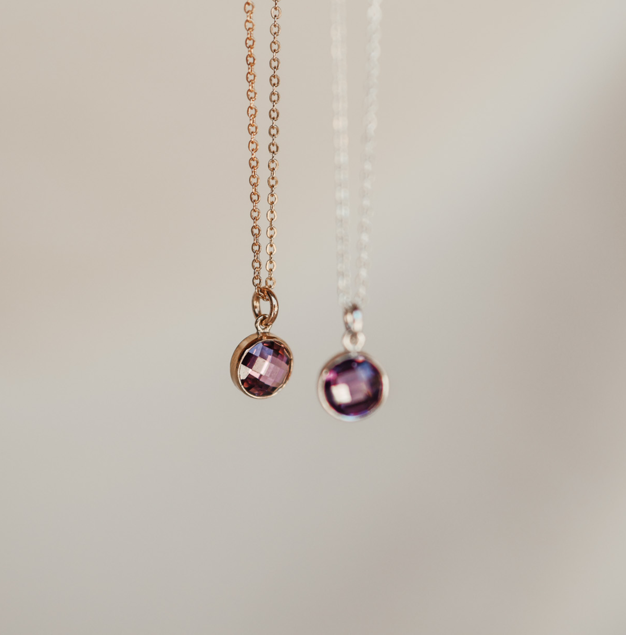 Personalised jewellery – handmade jewellery – KBN jewellery – Australian made jewellery – crystal pendant – birthstone drop necklace – birthstone pendant for necklace – crystal birthstone drop  – birthstone jewellery –green  stone pendant – dark purple  birthstone for necklace – June  birthstone pendant – June  birthstone drop