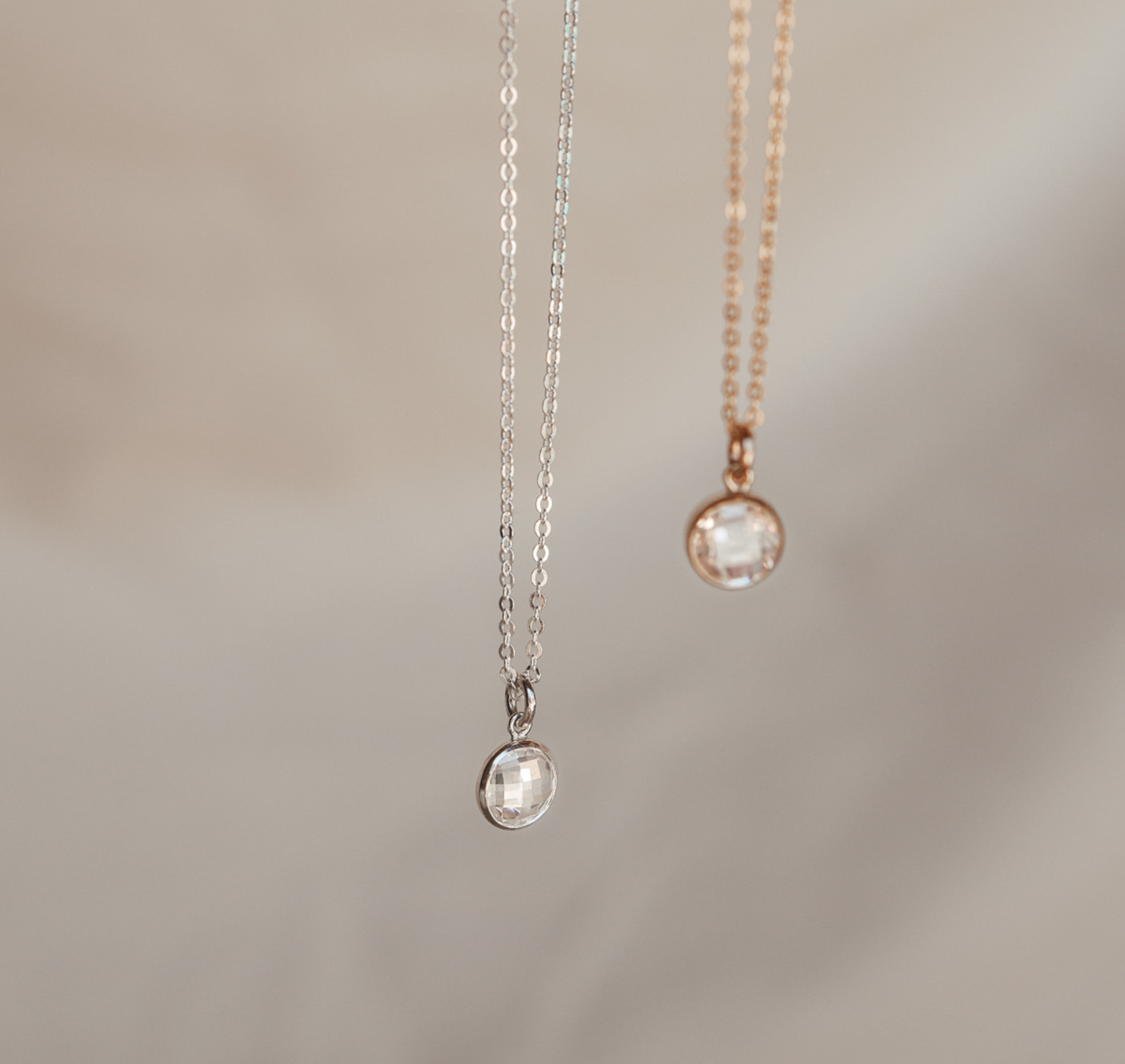 Personalised jewellery – handmade jewellery – KBN jewellery – Australian made jewellery – crystal pendant – birthstone drop necklace – birthstone pendant for necklace – crystal birthstone drop – birthstone jewellery – diamond stone pendant – clear birthstone for necklace – April birthstone pendant – April birthstone drop