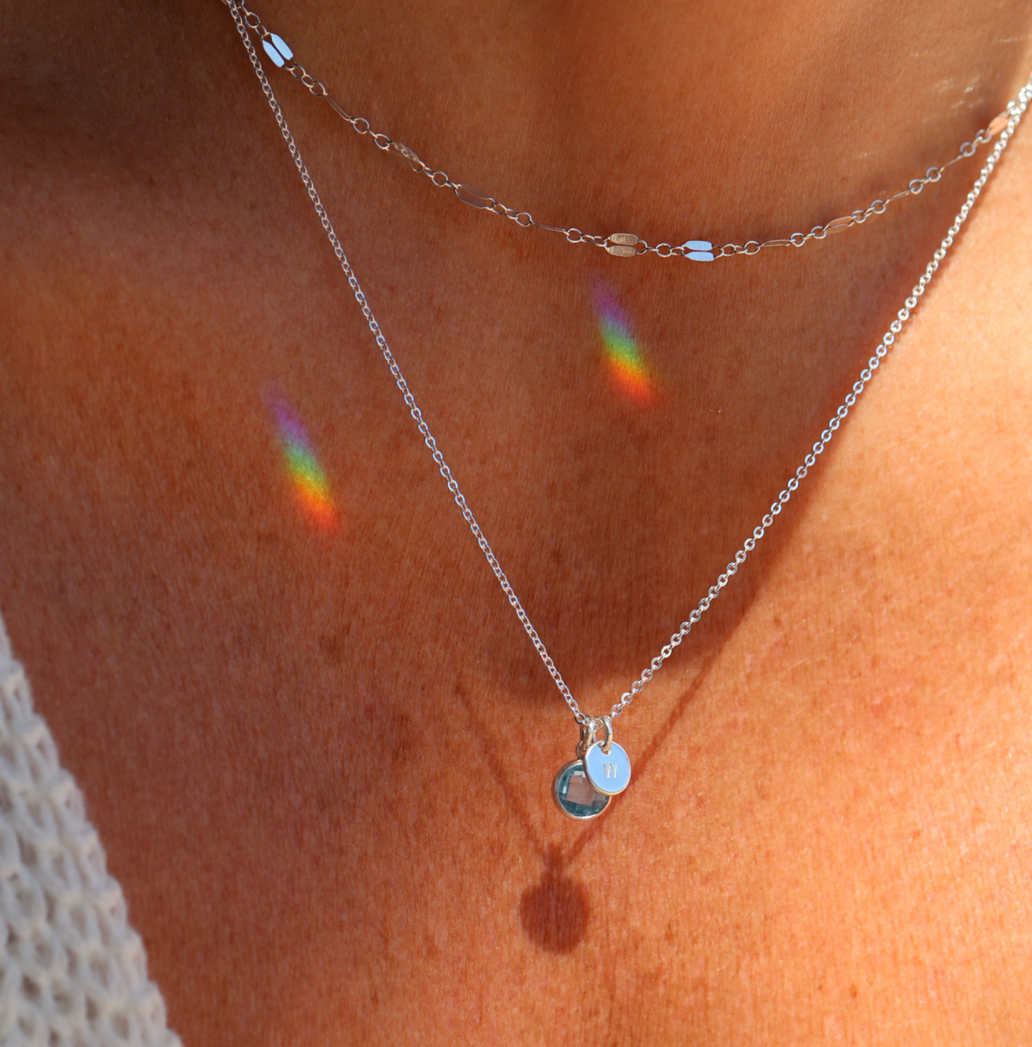 Personalised jewellery - KBN Jewellery - handmade jewellery – Personalised Jewellery gifts – Dainty jewellery – layering necklace – linked chain – unique chain – layering – Australia made – KBN Jewellery – Most popular necklace – trendy necklace