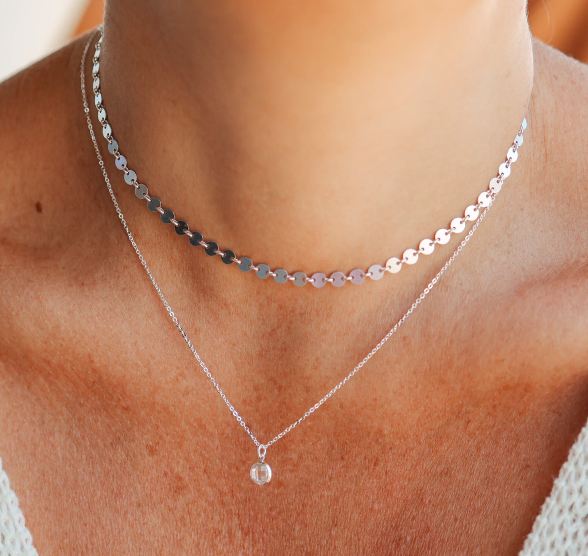 Personalised jewellery – handmade jewellery – KBN jewellery – Australian made jewellery – crystal pendant – birthstone drop necklace – birthstone pendant for necklace – crystal birthstone drop – birthstone jewellery – diamond stone pendant – clear birthstone for necklace – April birthstone pendant – April birthstone drop