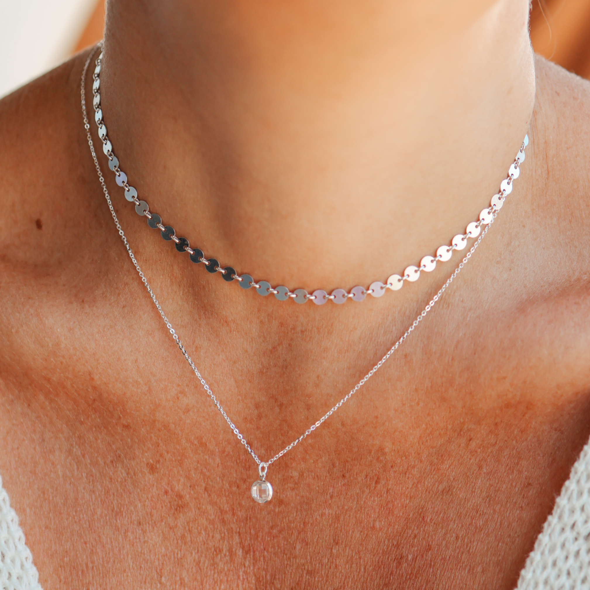 Personalised jewellery – handmade jewellery – KBN jewellery – Australian made jewellery – crystal pendant – birthstone drop necklace – birthstone pendant for necklace – crystal birthstone drop – birthstone jewellery – diamond stone pendant – clear birthstone for necklace – April birthstone pendant – April birthstone drop