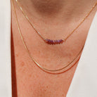 Personalised jewellery – handmade jewellery – KBN jewellery – Australian made jewellery –  box chain – gold filled box chain – layering chain