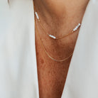 Personalised jewellery - KBN Jewellery - handmade jewellery – Personalised Jewellery gifts – Australian Made – gemstone necklace – blue lapis necklace – green jade necklace – amethyst necklace – black obsidian necklace – peach aventurine necklace – white howlite necklace – gemstone stack necklace