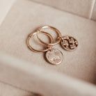 Personalised jewellery - KBN Jewellery - handmade jewellery – Personalised Jewellery gifts – personalised earrings – symbol earrings – simple hoops – kid friendly earrings – personalised hoop earrings – flower earrings – birth flower jewellery – dainty earrings