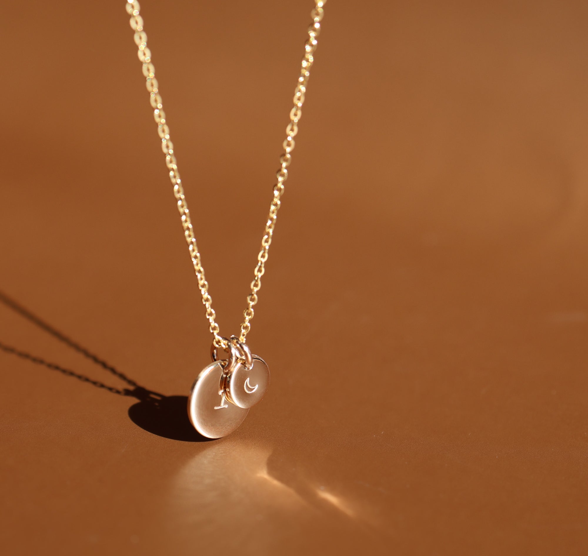 Personalised jewellery - KBN Jewellery - handmade jewellery – Personalised Jewellery gifts – personalised necklace – simple pendants – symbol necklace – initial necklace – dainty jewellery