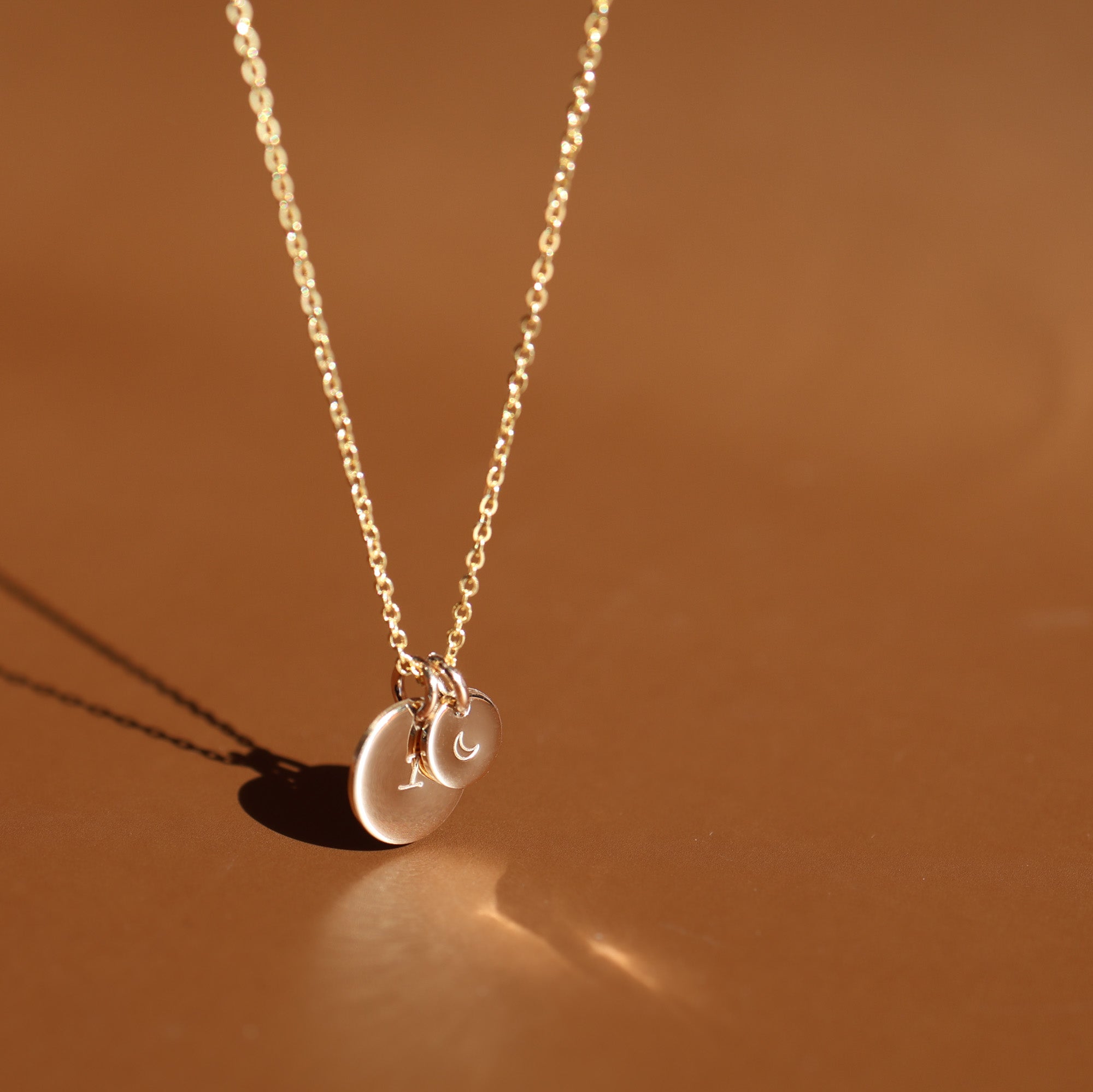 Personalised jewellery - KBN Jewellery - handmade jewellery – Personalised Jewellery gifts – personalised necklace – simple pendants – symbol necklace – initial necklace – dainty jewellery