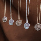 Personalised jewellery - KBN Jewellery - handmade jewellery – Personalised Jewellery gifts – Dainty jewellery- Dainty necklace – flower stamped necklace – family flowers – kids birth flowers – birth flower necklace – personalised flower stamped necklace – initial necklace