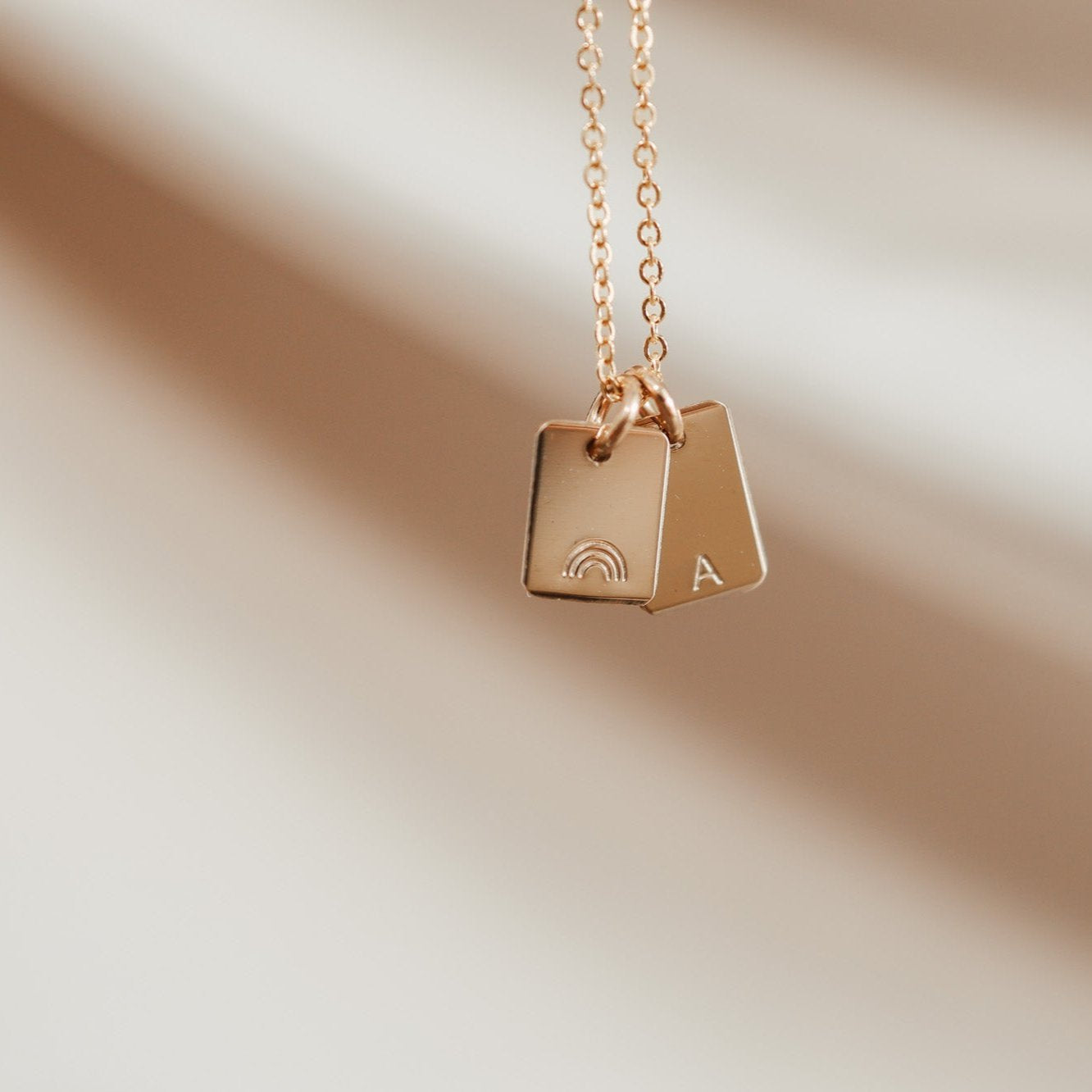 Personalised jewellery - KBN Jewellery - handmade jewellery – Personalised Jewellery gifts – personalised necklace – symbol necklace – simple necklace – dainty necklace – tag necklace – small pendant necklace – initial necklace – dainty pendants