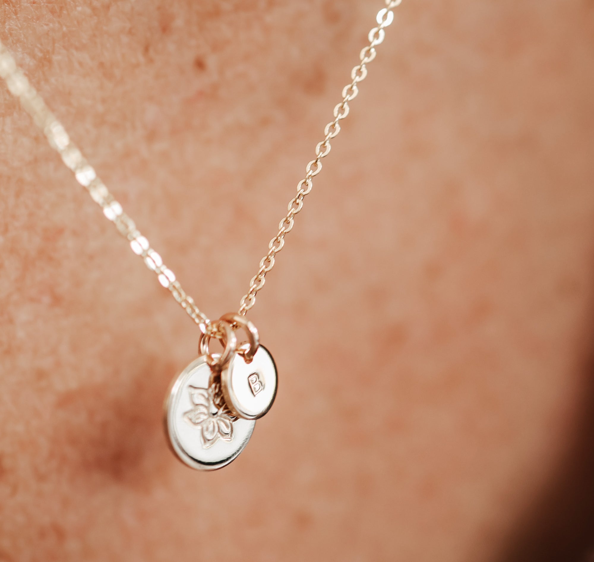 Personalised jewellery - KBN Jewellery - handmade jewellery – Personalised Jewellery gifts – personalised necklace – simple pendants – symbol necklace – initial necklace – dainty jewellery