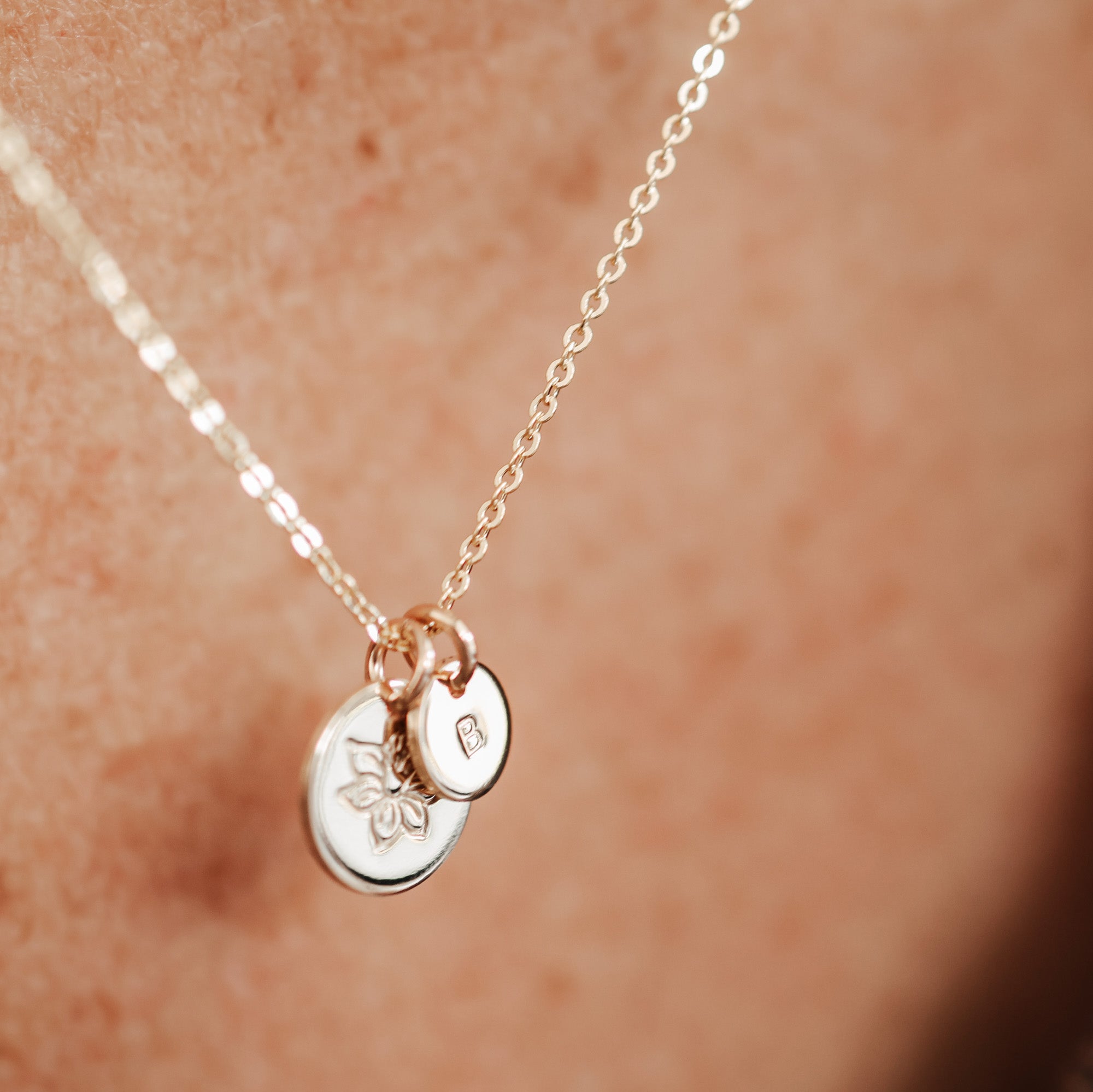 Personalised jewellery - KBN Jewellery - handmade jewellery – Personalised Jewellery gifts – personalised necklace – simple pendants – symbol necklace – initial necklace – dainty jewellery