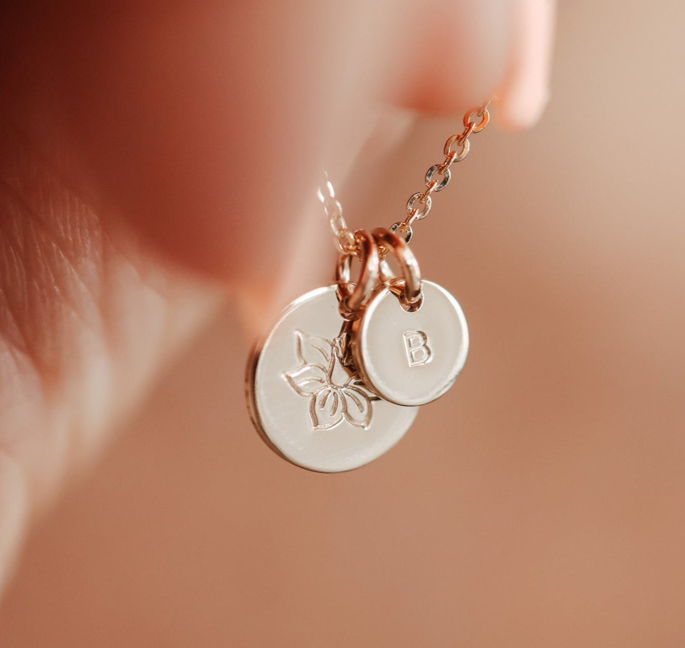 Personalised jewellery - KBN Jewellery - handmade jewellery – Personalised Jewellery gifts – personalised necklace – simple pendants – symbol necklace – initial necklace – dainty jewellery