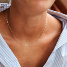 Personalised jewellery - KBN Jewellery - handmade jewellery β Personalised Jewellery gifts β Dainty jewellery β layering necklace β linked chain β unique chain β layering β Australia made β KBN Jewellery β Most popular necklace β trendy necklace β heart link chain β small heart chain