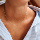 Personalised jewellery - KBN Jewellery - handmade jewellery β Personalised Jewellery gifts β Dainty jewellery β layering necklace β linked chain β unique chain β layering β Australia made β KBN Jewellery β Most popular necklace β trendy necklace β heart link chain β small heart chain