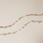 Personalised jewellery - KBN Jewellery - handmade jewellery β Personalised Jewellery gifts β Dainty jewellery β layering necklace β linked chain β unique chain β layering β Australia made β KBN Jewellery β Most popular necklace β trendy necklace β heart link chain β small heart chain