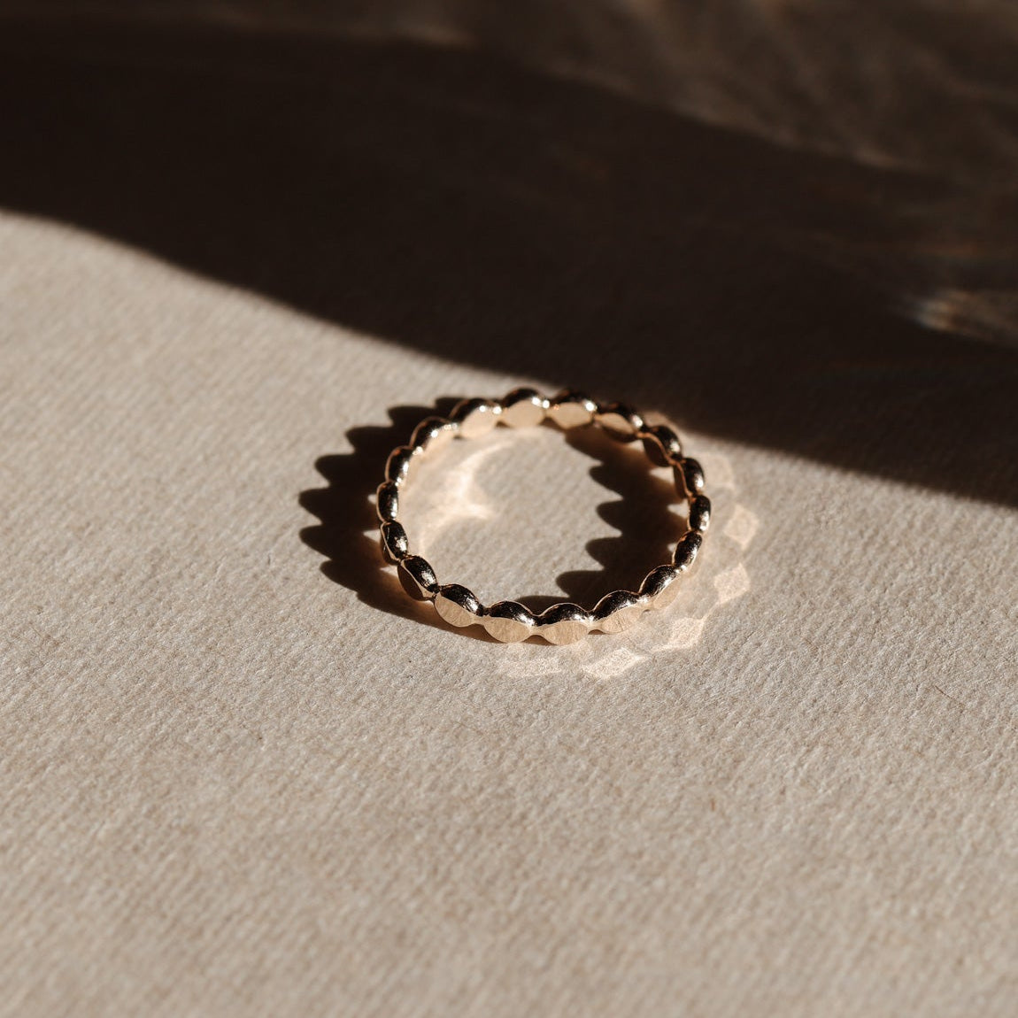 Personalised jewellery - KBN Jewellery - handmade jewellery - dainty ring – big beads ring – necklace ring – dainty ring – Australian made – beaded ring – chunky ring