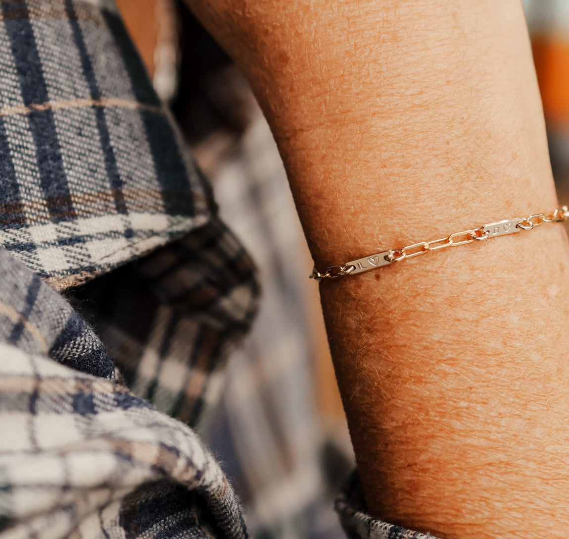 KBN Jewellery Always Link Bracelet Personalised Jewellery Brisbane