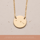 Personalised jewellery - KBN Jewellery - handmade jewellery – Personalised Jewellery gifts – Dainty jewellery – add on pendant – additional pendant – mix and match pendants – large  pendant – new pendant – pendant that I can add to my necklace