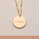 Personalised jewellery - KBN Jewellery - handmade jewellery – Personalised Jewellery gifts – Dainty jewellery – add on pendant – additional pendant – mix and match pendants – large  pendant – new pendant – pendant that I can add to my necklace