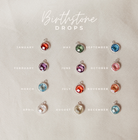 Personalised jewellery – handmade jewellery – KBN jewellery – Australian made jewellery – crystal pendant – birthstone drop necklace – birthstone pendant for necklace – crystal birthstone drop  – birthstone jewellery –green  stone pendant – dark purple  birthstone for necklace – June  birthstone pendant – June  birthstone drop