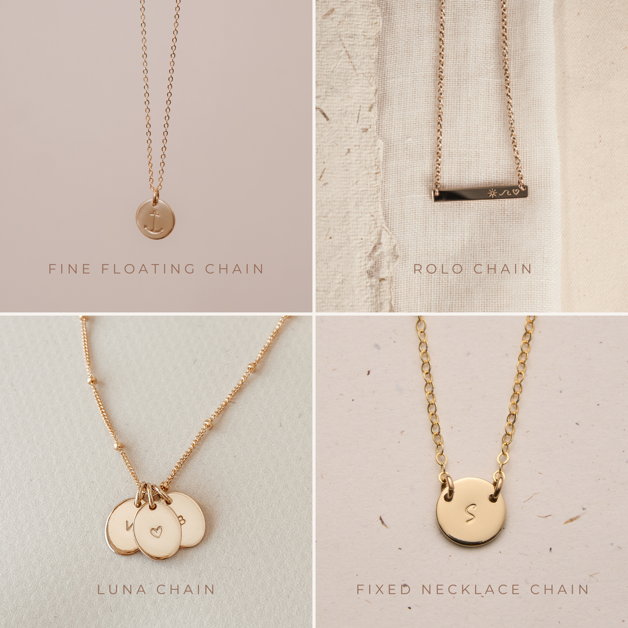 Personalised jewellery - KBN Jewellery - handmade jewellery – Personalised Jewellery gifts – Dainty jewellery- Dainty necklace – replacement chain – chain break – new necklace chain