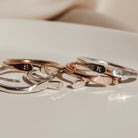 Ever Ring - Personalised jewellery - KBN Jewellery - handmade jewellery – initial ring – symbol ring – Jewellery Gifts