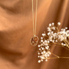 Personalised jewellery - KBN Jewellery - handmade jewellery – Personalised Jewellery gifts – Dainty jewellery- Dainty necklace – flower stamped necklace – family flowers – kids birth flowers – birth flower necklace – personalised flower stamped necklace - floral display necklace - spring necklace - birth flower garden necklace - handmade jewellery