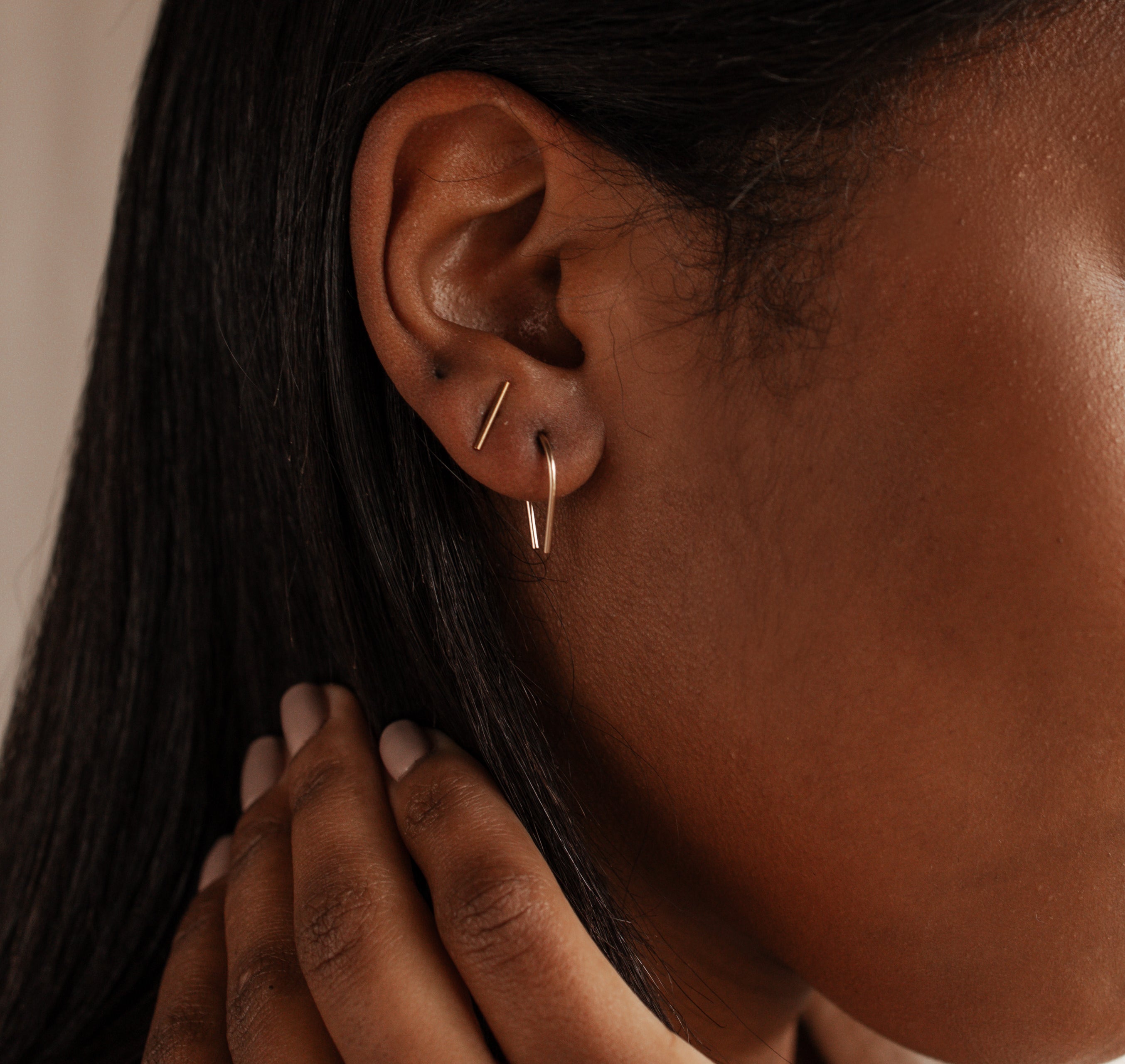 Personalised jewellery - KBN Jewellery - handmade jewellery – Personalised Jewellery gifts – simple earring – earring stack – elegant earring - everyday earrings