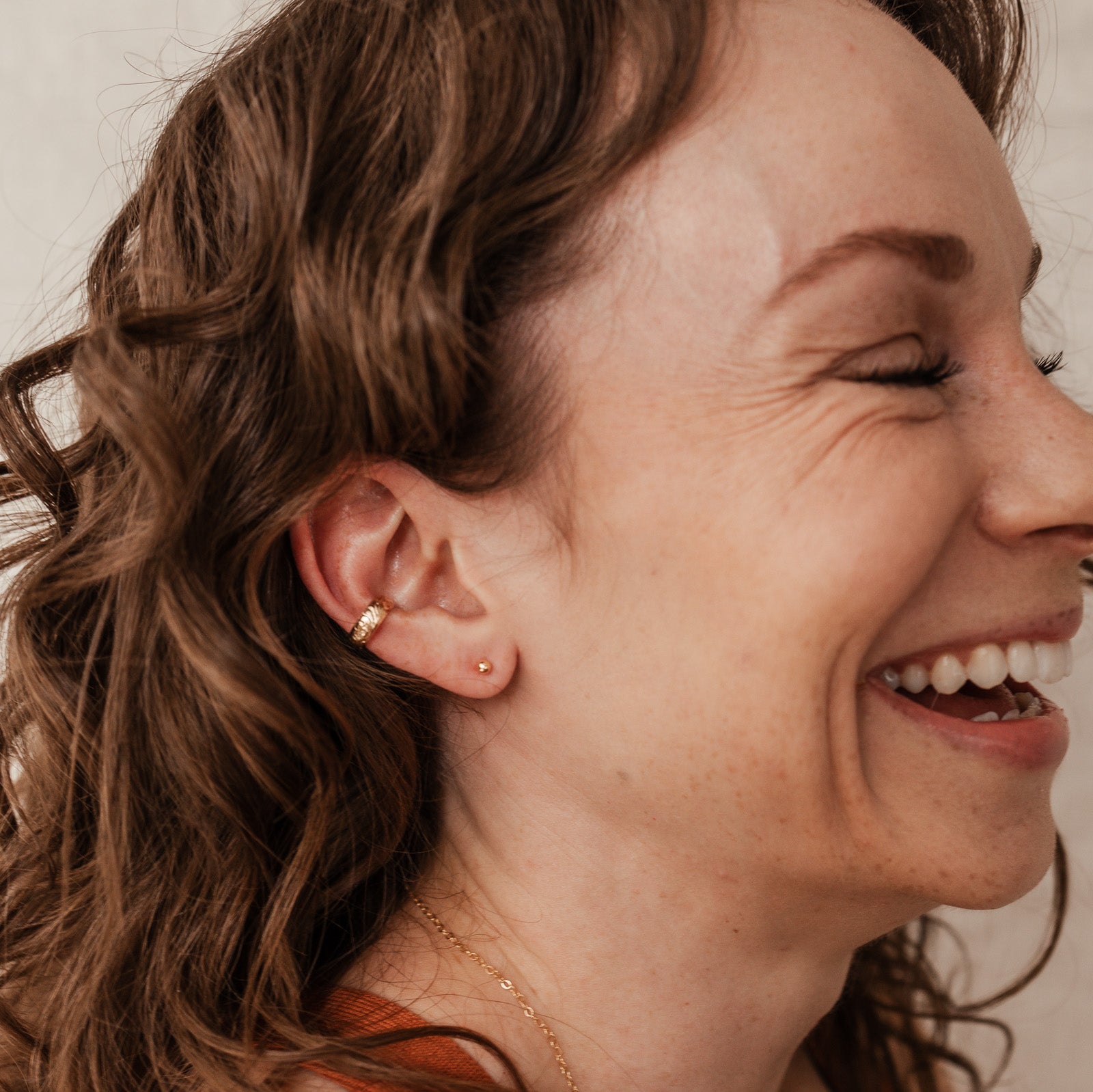 Personalised jewellery - KBN Jewellery - handmade jewellery – Personalised Jewellery gifts – Australian Made – ear cuff – no piecing earring – cuff earring – thick cuff – patterned ear cuff