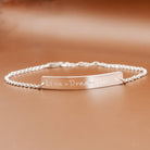 Personalised jewellery - KBN Jewellery - handmade jewellery – Personalised Jewellery gifts – Dainty jewellery- Dainty necklace – name bracelet – roman numerals bracelet – children’s name bracelet