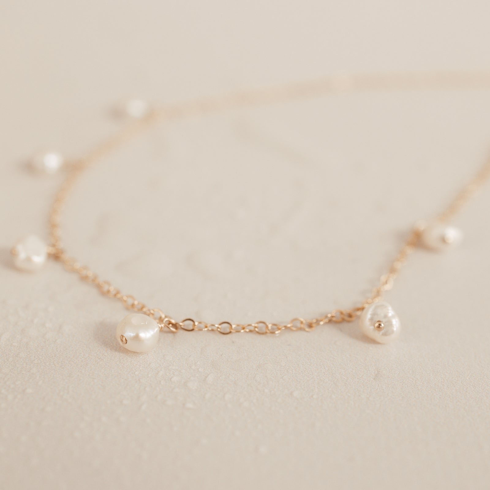 ocean Personalised jewellery - KBN Jewellery - handmade jewellery – Personalised Jewellery gifts – Dainty jewellery – pearl jewellery – pearl necklace – dainty pearl necklace – Mothers day gift – wedding gift – natural pearls – pearl jewellery – hanging pearl bracelet
