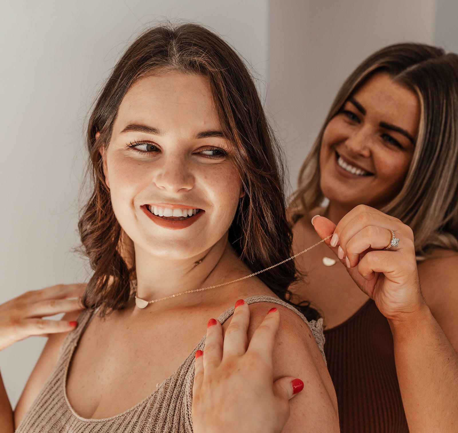 Personalised jewellery - KBN Jewellery - handmade jewellery – Personalised Jewellery gifts – dainty necklaces – matching necklaces – subtle best friend necklace – gifts for your best friend – everyday necklace – simple necklace