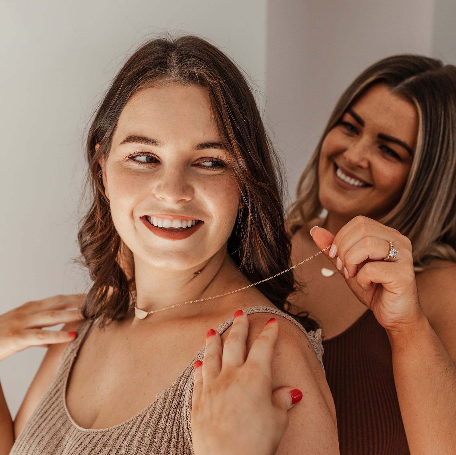 Personalised jewellery - KBN Jewellery - handmade jewellery – Personalised Jewellery gifts – dainty necklaces – matching necklaces – subtle best friend necklace – gifts for your best friend – everyday necklace – simple necklace