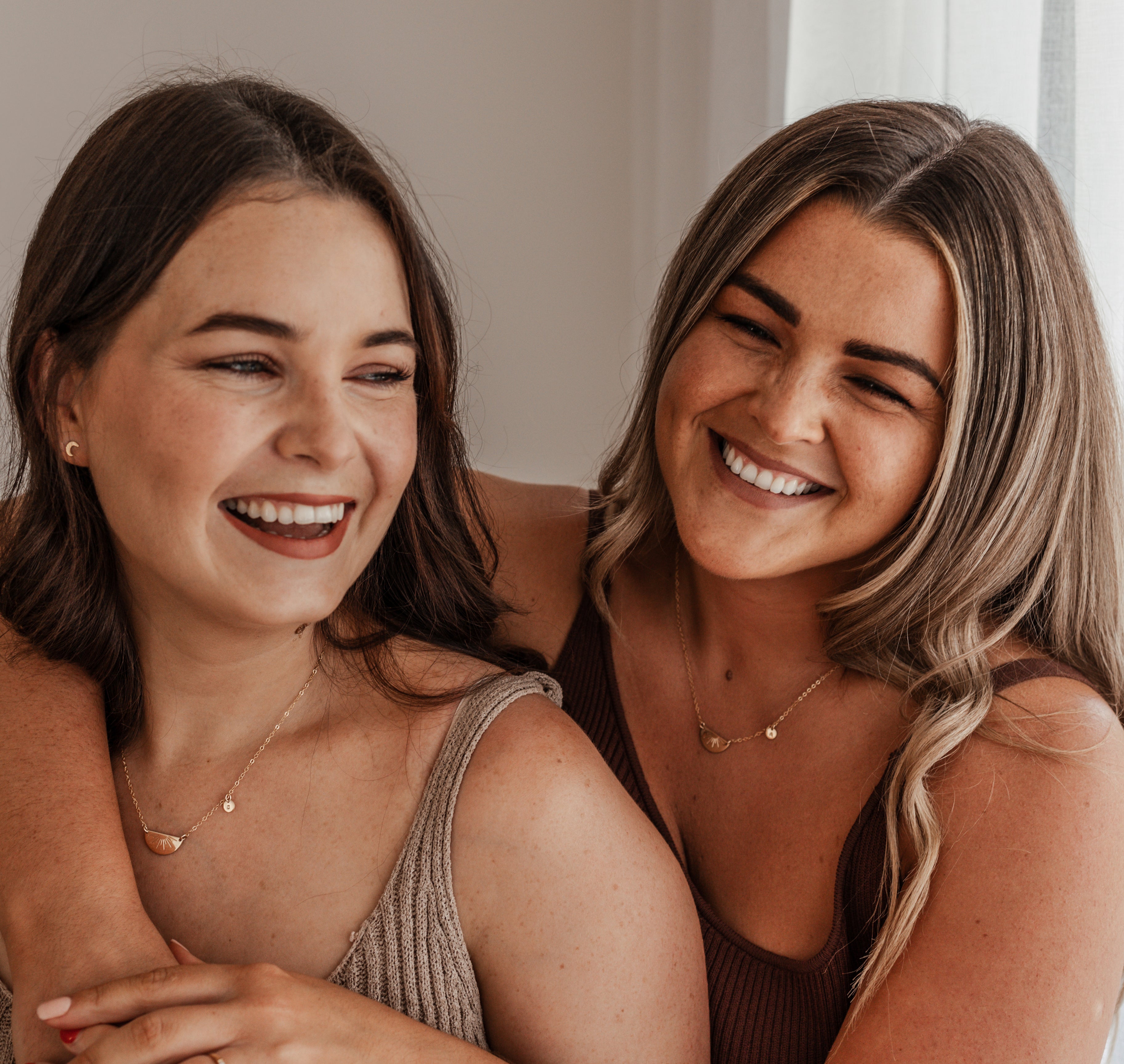 Personalised jewellery - KBN Jewellery - handmade jewellery – Personalised Jewellery gifts – dainty necklaces – matching necklaces – subtle best friend necklace – gifts for your best friend – everyday necklace – simple necklace