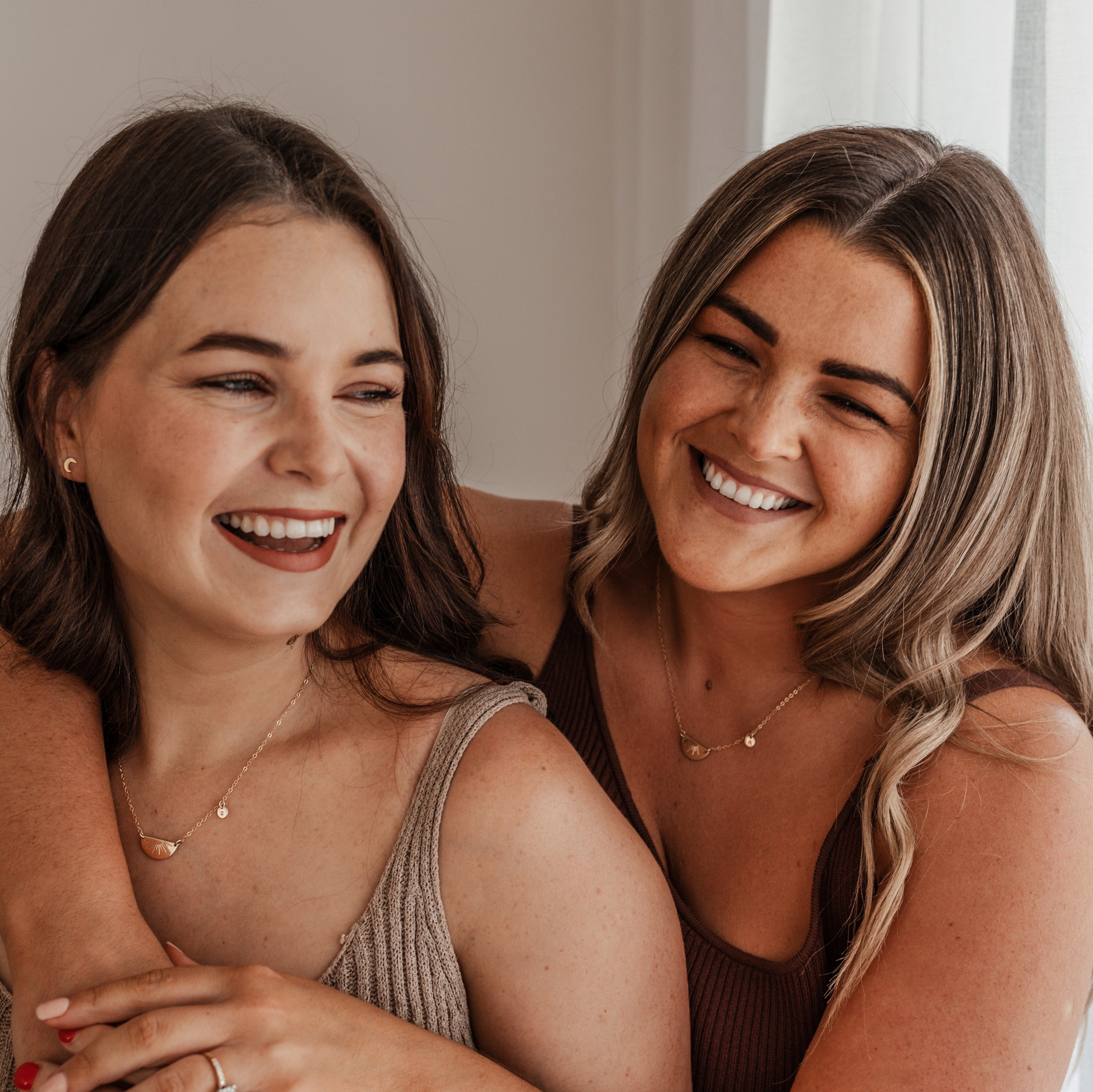 Personalised jewellery - KBN Jewellery - handmade jewellery – Personalised Jewellery gifts – dainty necklaces – matching necklaces – subtle best friend necklace – gifts for your best friend – everyday necklace – simple necklace