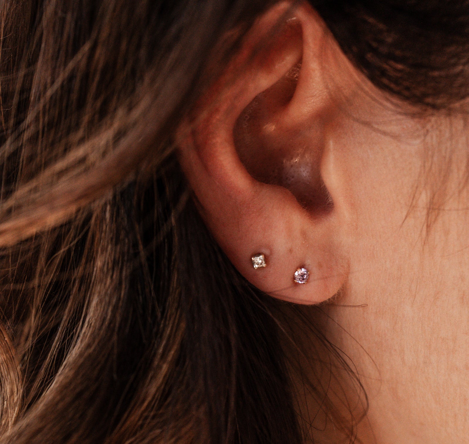 Personalised jewellery – handmade jewellery – KBN jewellery – dainty earrings – birth month earrings – birthstone earrings – affordable earrings – diamond earrings – April studs – birthstone studs