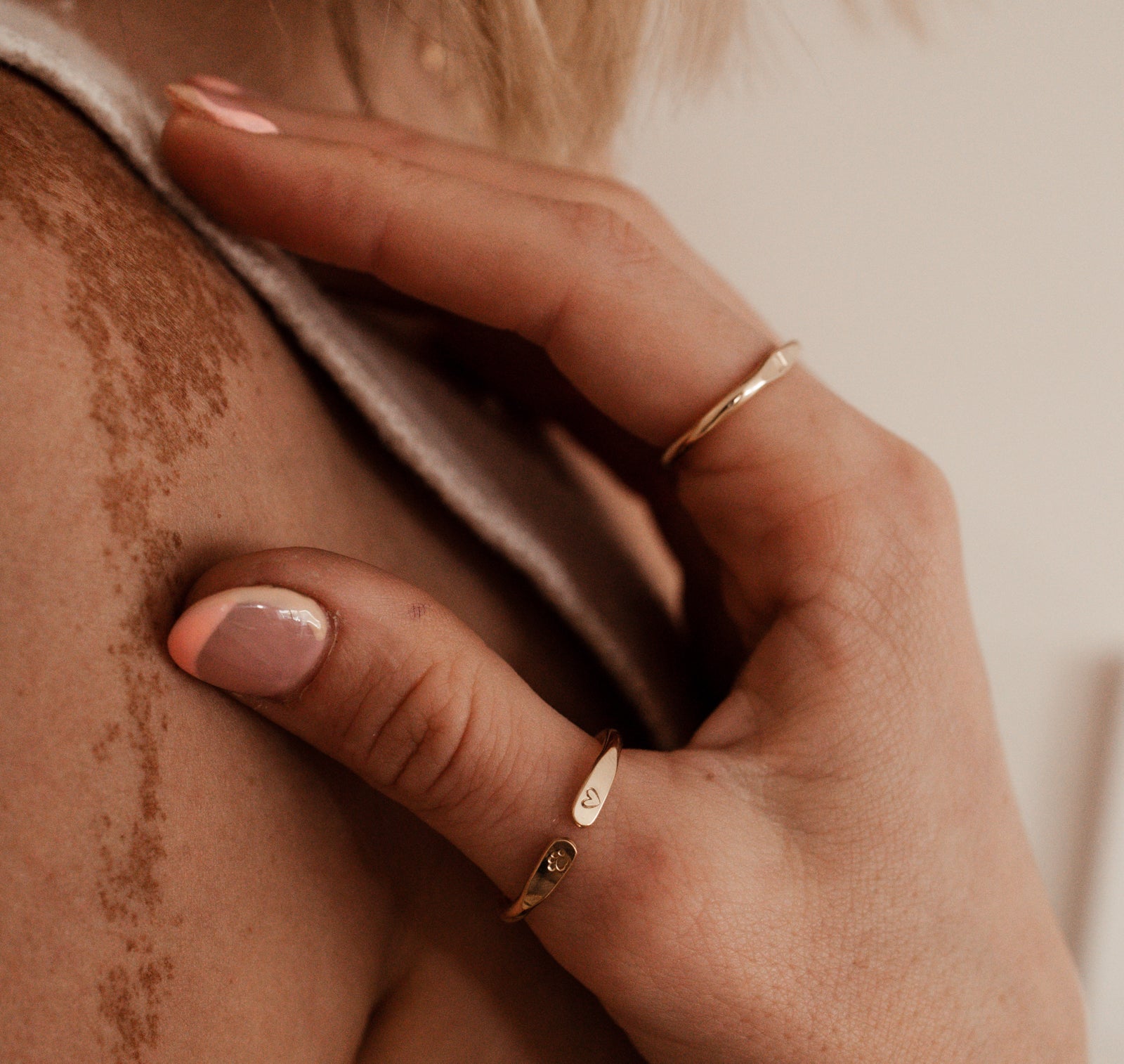 Ever Ring - Personalised jewellery - KBN Jewellery - handmade jewellery – initial ring – symbol ring – Jewellery Gifts