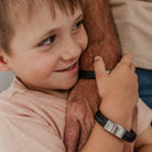 Personalised boy’s cord bracelet – boy’s bracelet  – KBN Jewellery - boy’s personalised bracelet – cord bracelet personalised – brown cord bracelet – black bracelet  – handmade bracelet – initial boy’s bracelet  - personalised gift for your son – personalised boy’s gift – personalised leather bracelet