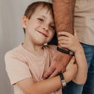 Personalised boy’s cord bracelet – boy’s bracelet  – KBN Jewellery - boy’s personalised bracelet – cord bracelet personalised – brown cord bracelet – black bracelet  – handmade bracelet – initial boy’s bracelet  - personalised gift for your son – personalised boy’s gift – personalised leather bracelet