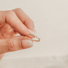 Personalised jewellery - KBN Jewellery - handmade jewellery – Personalised Jewellery gifts – ring – simple ring – stacking ring – simple flat ball ring – stacking ring