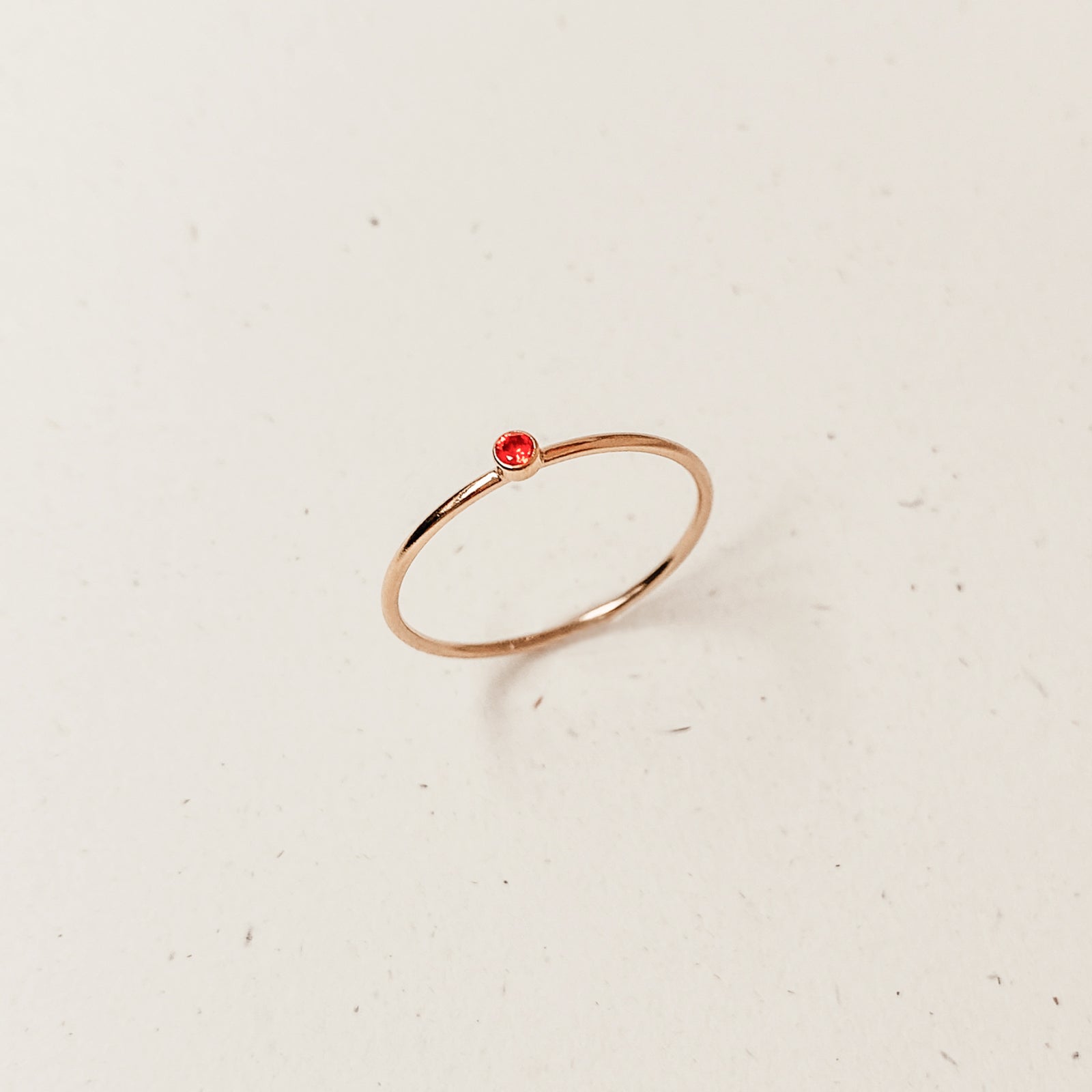 Personalised jewellery – handmade jewellery – KBN jewellery – dainty ring – birth month ring – birthstone ring – affordable ring – trust  ring – January  stone rings – birthstone ring – stacking ring – red stone ring