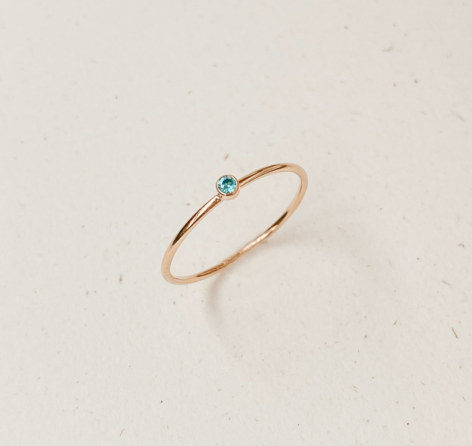 Personalised jewellery – handmade jewellery – KBN jewellery – dainty ring – birth month ring – birthstone ring – affordable ring – fortune ring – December stone rings – birthstone ring – stacking ring – blue stone ring