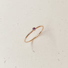 Personalised jewellery – handmade jewellery – KBN jewellery – dainty ring – birth month ring – birthstone ring – affordable ring – hope and happiness  ring – June  stone rings – birthstone ring – stacking ring – purple stone ring
