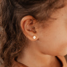 Personalised jewellery - KBN Jewellery - handmade jewellery – Personalised Jewellery gifts – personalised earrings – symbol earrings – simple studs – kid friendly earrings – personalised stud earrings – children’s earrings – first earrings – toddlers earrings